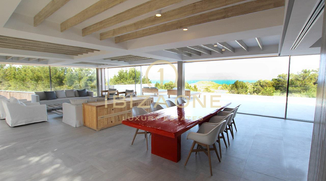 Neu gebaute Luxus-Designvilla mit Meerblick im Norden zu verkaufen, Ibiza - Neu gebaute Luxus-Designvilla mit Meerblick im Norden zu vermieten, Ibiza