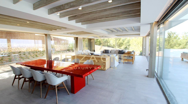 Villa de diseño de lujo de nueva construcción con vistas al mar en el norte en venta, Ibiza - Villa de diseño de lujo de nueva construcción con vistas al mar en el norte en alquiler, Ibiza
