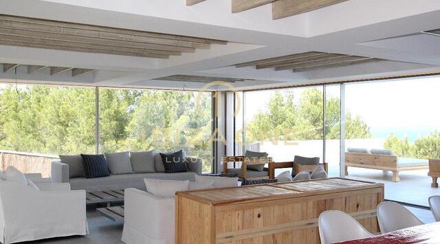 Neu gebaute Luxus-Designvilla mit Meerblick im Norden zu verkaufen, Ibiza - Neu gebaute Luxus-Designvilla mit Meerblick im Norden zu vermieten, Ibiza