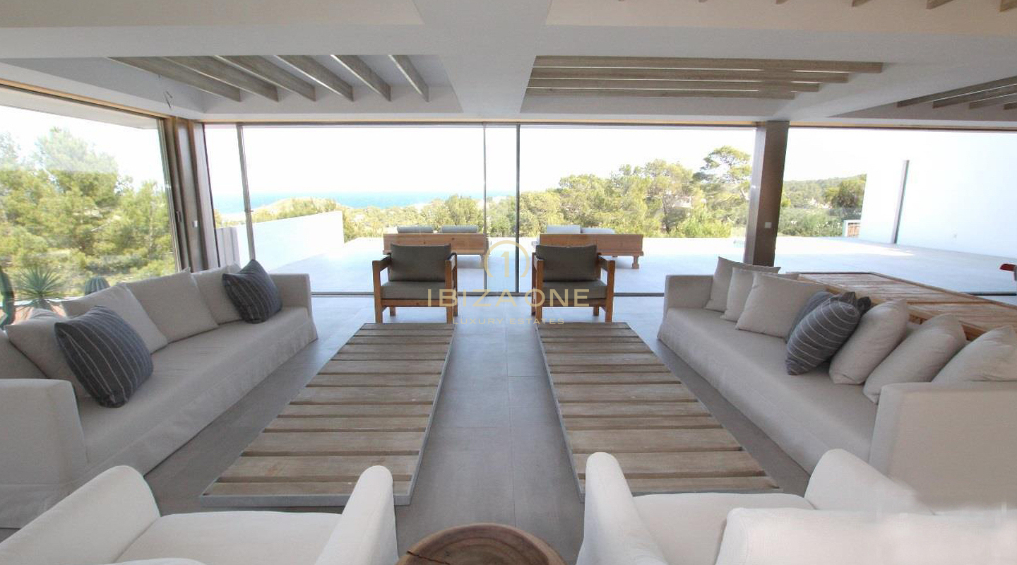Villa de diseño de lujo de nueva construcción con vistas al mar en el norte en venta, Ibiza - Villa de diseño de lujo de nueva construcción con vistas al mar en el norte en alquiler, Ibiza