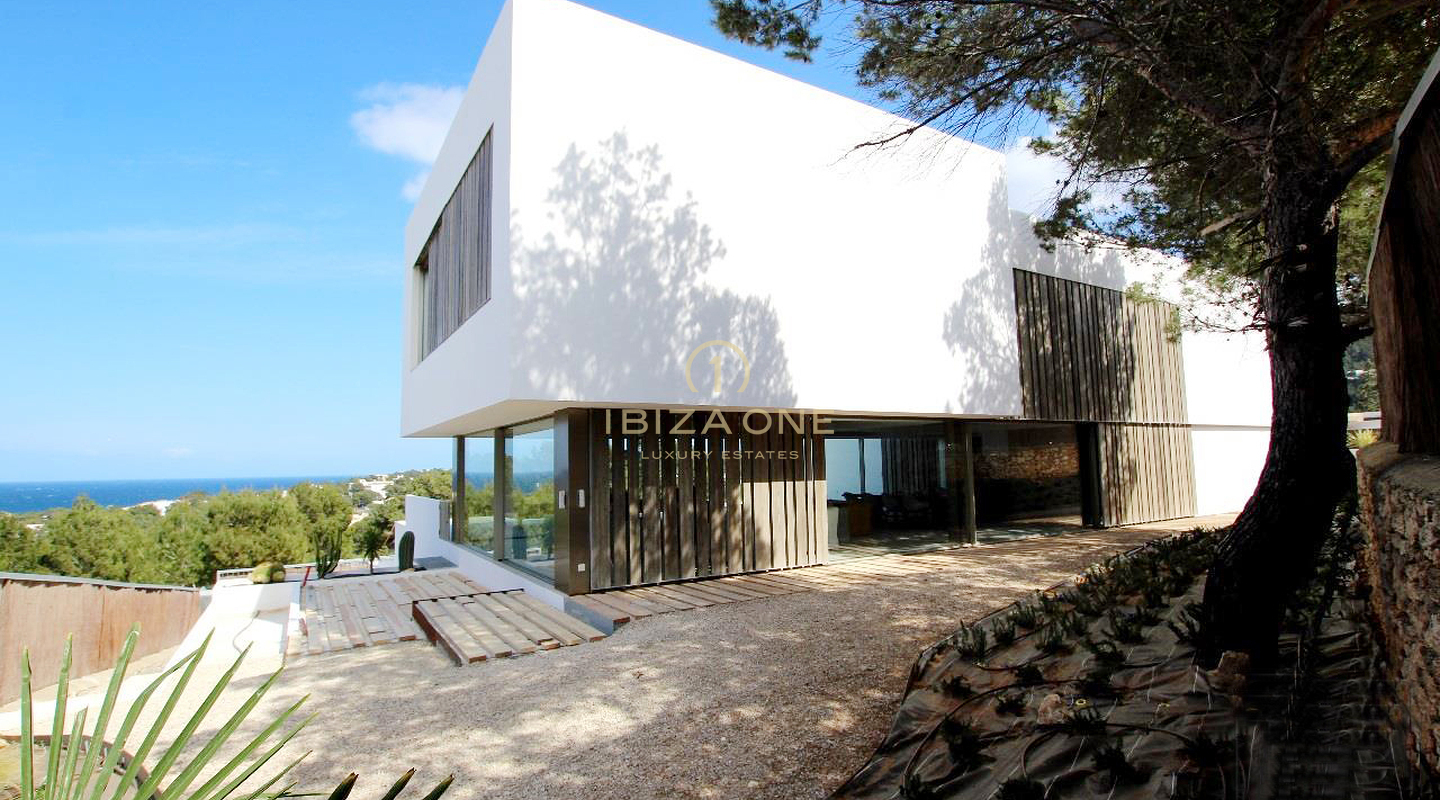Villa de diseño de lujo de nueva construcción con vistas al mar en el norte en venta, Ibiza - Villa de diseño de lujo de nueva construcción con vistas al mar en el norte en alquiler, Ibiza