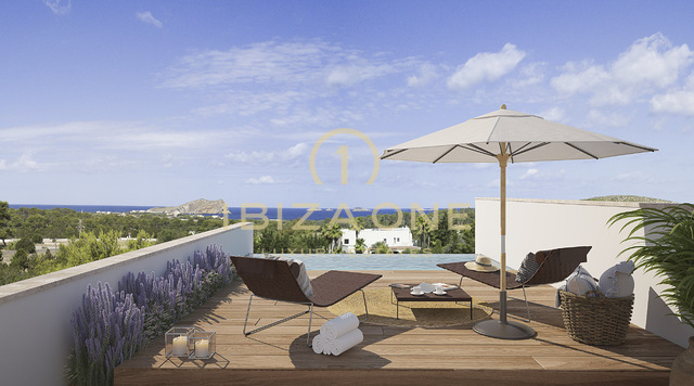 Luxusvilla in exklusiver Urbanisation mit atemberaubendem Blick auf den Sonnenuntergang zu verkaufen, Ibiza - Luxusvilla in exklusiver Urbanisation mit atemberaubendem Blick auf den Sonnenuntergang zu vermieten, Ibiza