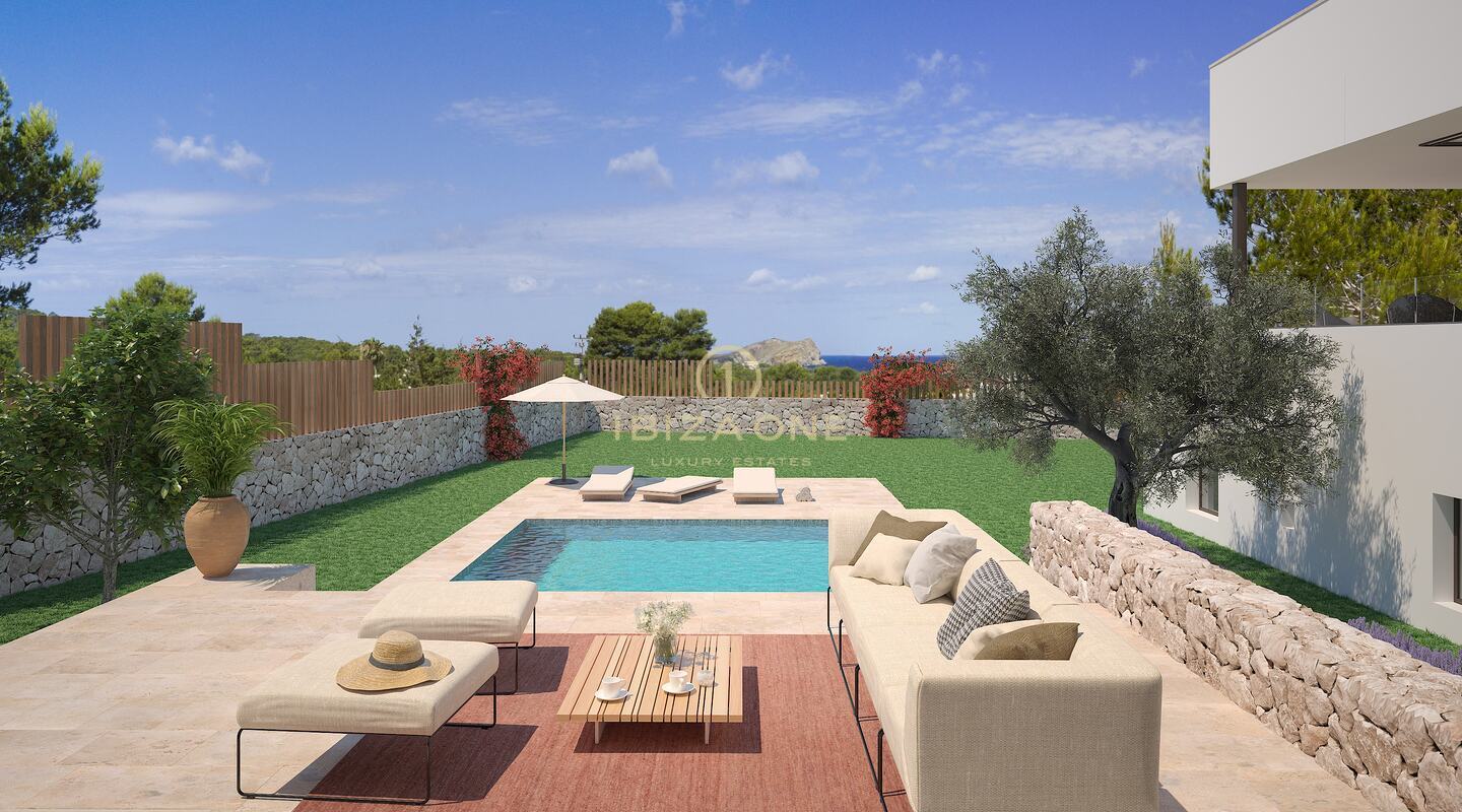 Exclusiva villa de lujo en la costa oeste con vistas al atardecer en venta, Ibiza - Exclusiva villa de lujo en la costa oeste con vistas al atardecer en alquiler, Ibiza
