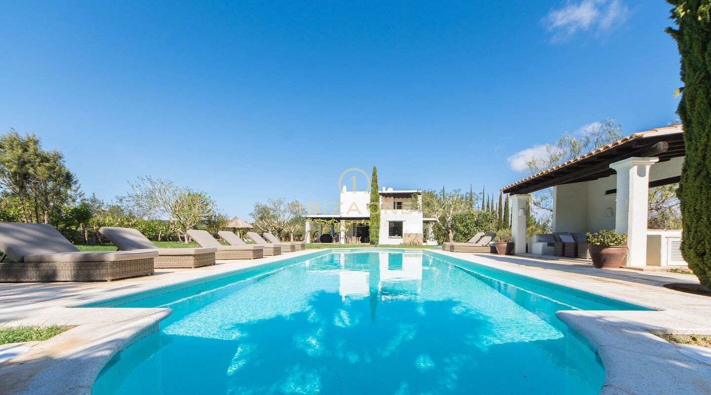 Beautiful luxury country house with guest house in Blakstad style with privacy for sale, Ibiza - Beautiful luxury country house with guest house in Blakstad style with privacy for rent, Ibiza