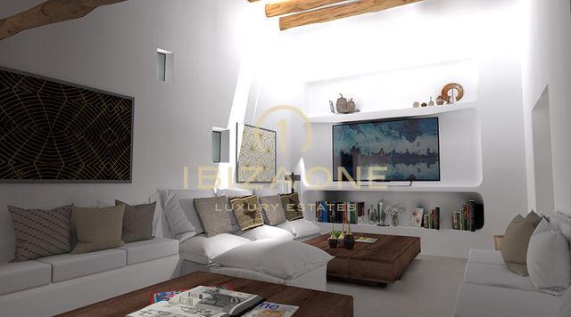 Authentic luxury old finca for renovation on a 100,000 m2 plot for sale, Ibiza - Authentic luxury old finca for renovation on a 100,000 m2 plot for rent, Ibiza