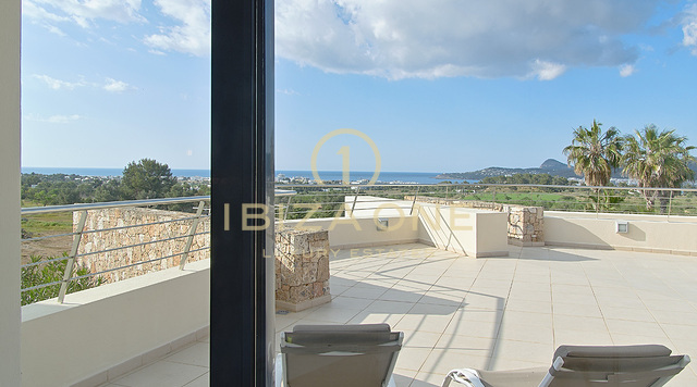 Spacious luxury villa with sea view for rent, Ibiza