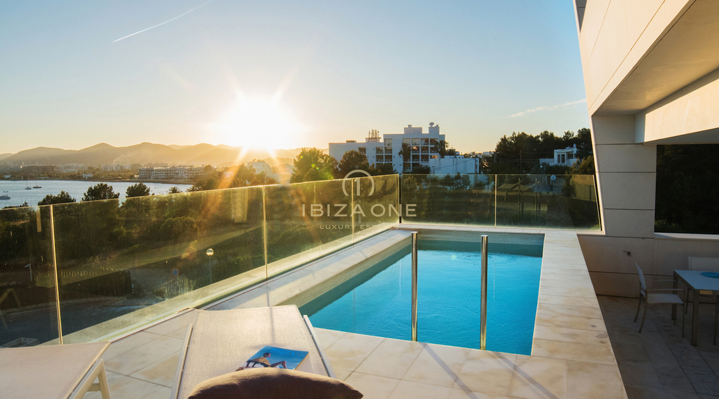 Lujoso apartamento en Es Pouet con vistas al mar en venta, Ibiza - Lujoso apartamento en Es Pouet con vistas al mar en alquiler, Ibiza