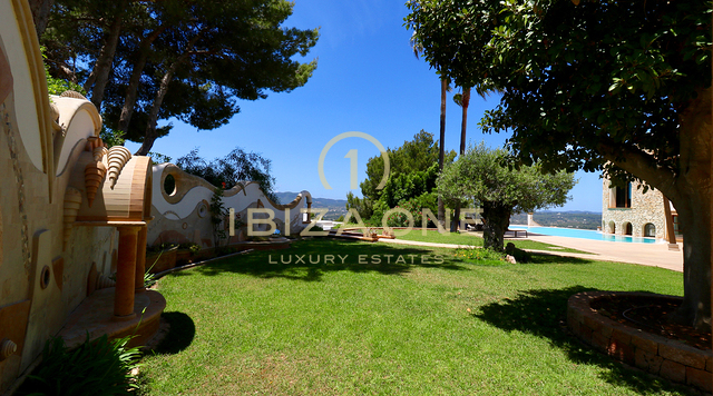 Proprietà di lusso in un complesso residenziale recintato vicino alla città di Ibiza con vista sul mare e su Dalt Vila in vendita, Ibiza - Proprietà di lusso in un complesso residenziale recintato vicino alla città di Ibiza con vista sul mare e su Dalt Vila in affitto, Ibiza -
