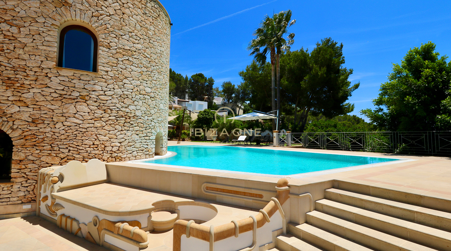 Proprietà di lusso in un complesso residenziale recintato vicino alla città di Ibiza con vista sul mare e su Dalt Vila in vendita, Ibiza - Proprietà di lusso in un complesso residenziale recintato vicino alla città di Ibiza con vista sul mare e su Dalt Vila in affitto, Ibiza -