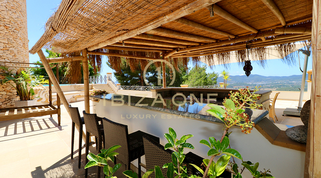 Luxusimmobilie in geschlossener Urbanisation nahe Ibiza-Stadt mit Blick aufs Meer und Dalt Vila zu verkaufen, Ibiza - Luxusimmobilie in geschlossener Urbanisation nahe Ibiza-Stadt mit Blick aufs Meer und Dalt Vila zu vermieten, Ibiza -