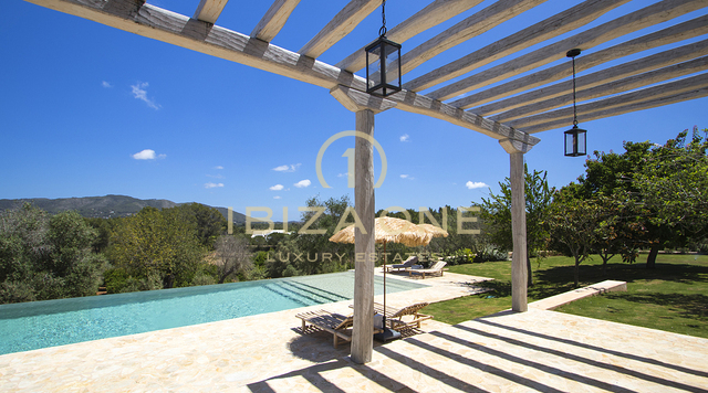 Beautiful newly built luxury Blakstad finca / house on a 24,000m2 plot for sale, Ibiza - Beautiful newly built luxury Blakstad finca / house on a 24,000m2 plot for rent, Ibiza