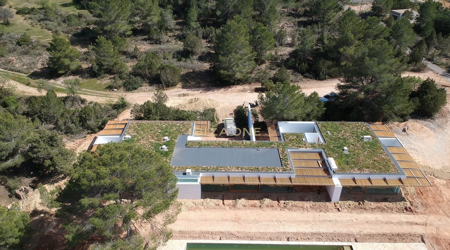 Moderna villa di lusso di nuova costruzione con vista mare in vendita, Ibiza - Moderna villa di lusso di nuova costruzione con vista mare in affitto, Ibiza