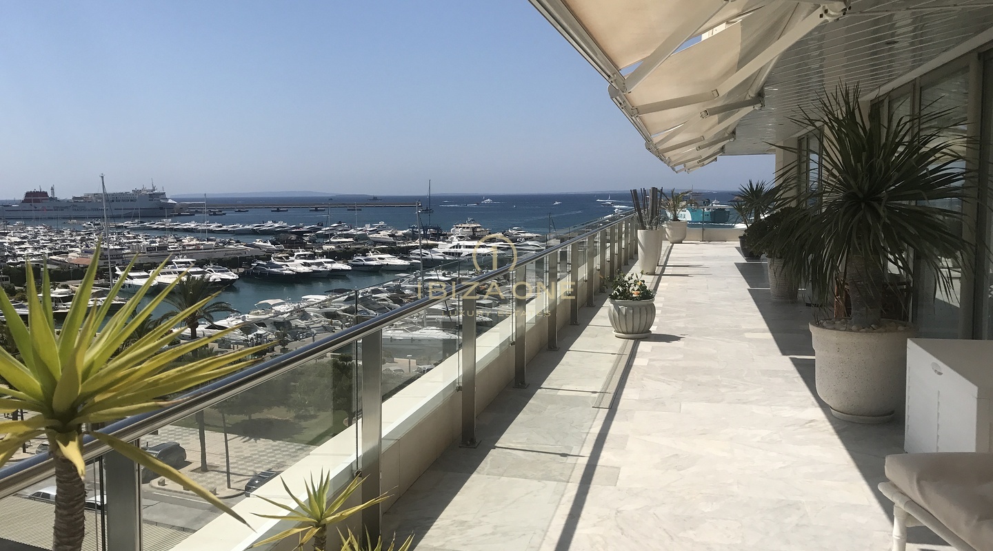 Luxusapartment am Paseo Maritimo mit Meerblick und Blick auf Dalt Vila zu verkaufen, Ibiza - Luxusapartment am Paseo Maritimo mit Meerblick und Blick auf Dalt Vila zu vermieten, Ibiza