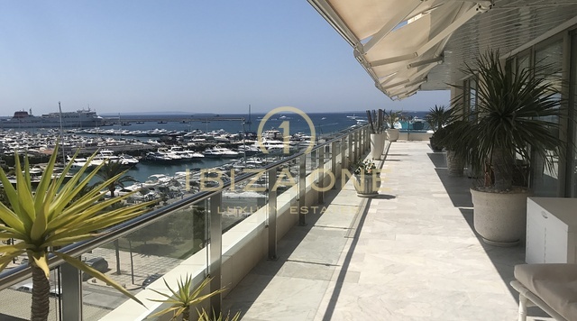 Luxury apartment on the Paseo Maritimo with sea views and views to Dalt Vila for sale, Ibiza - Luxury apartment on the Paseo Maritimo with sea views and views to Dalt Vila for rent, Ibiza