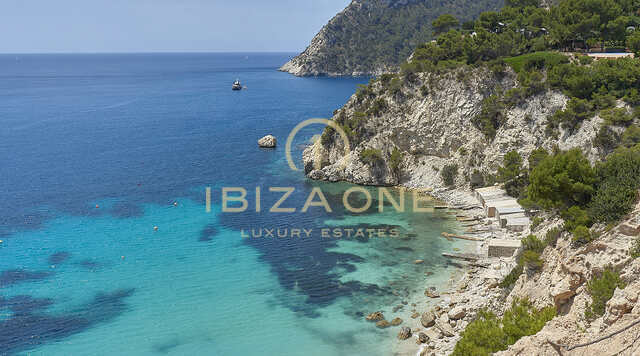 First sea line villa with private sea access for sale, Ibiza - Waterhouse with private sea access for sale, Ibiza - Beachfront villa with private sea access for sale, Ibiza - First sea line villa with private sea access for rent, Ibiza - Waterhouse with private sea access for rent, Ibiza - Beachfront villa with private sea access for rent, Ibiza