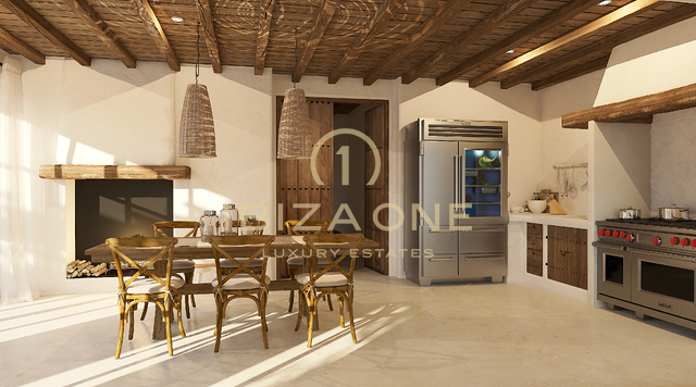 Progetto di lusso Rolf Blakstad in vendita su un bellissimo terreno con vista su Ibiza, Ibiza