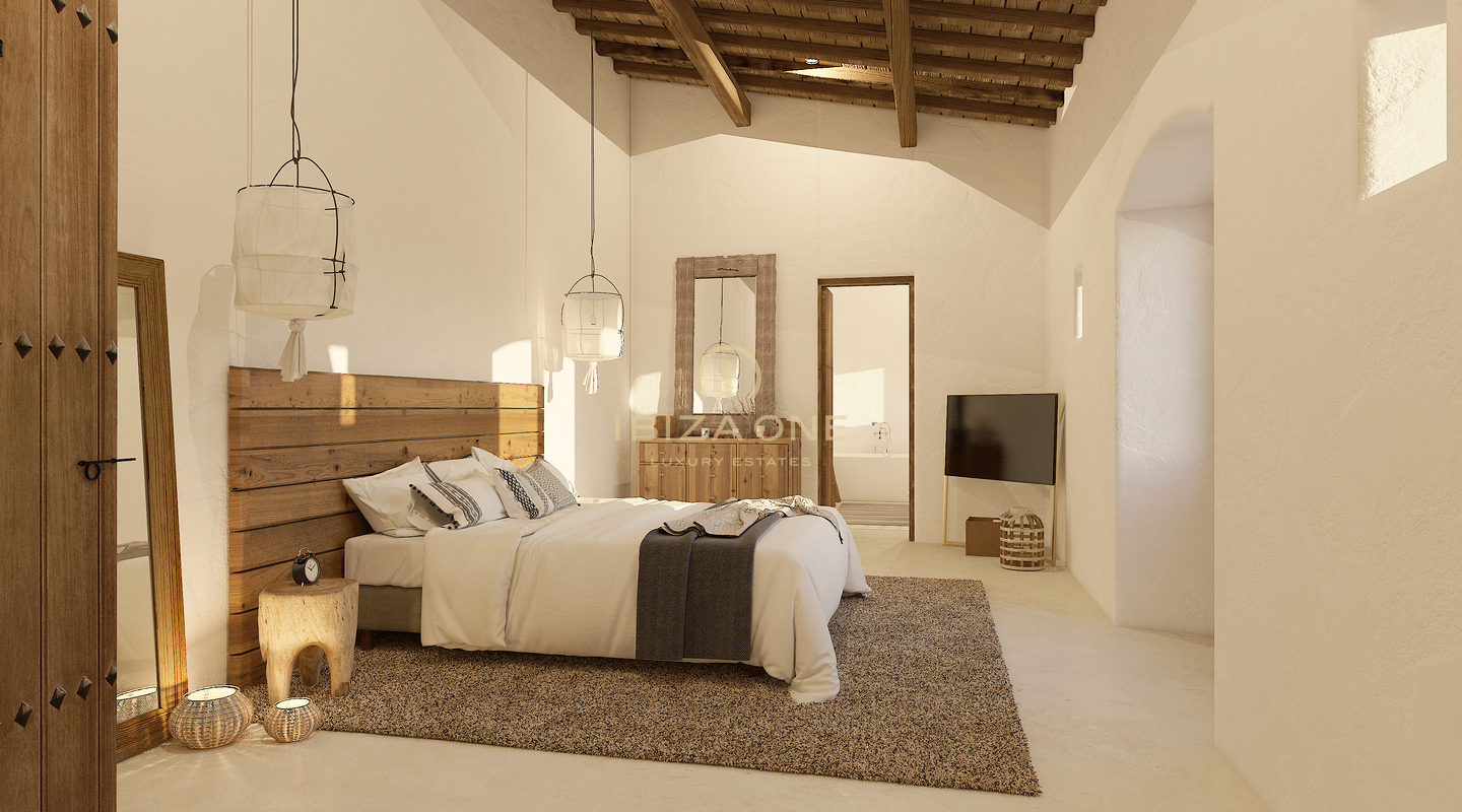 Projet de luxe Rolf Blakstad à vendre sur un magnifique terrain avec vue sur Ibiza, Ibiza