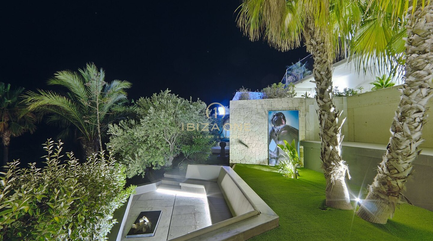 Villa Casa Bora - Villa de diseño moderno con vistas al mar en urbanización cerrada en alquiler - Es Cubells/Vista Alegre, Ibiza