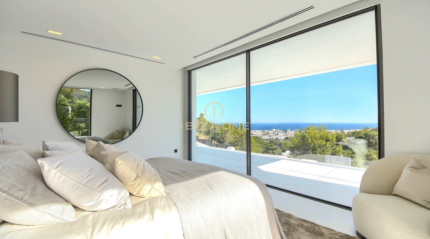Newly Completed Ultra-Luxury Villa with Panoramic Sea and Formentera Views Minutes from Ibiza Town and the Marinas for Sale, Ibiza