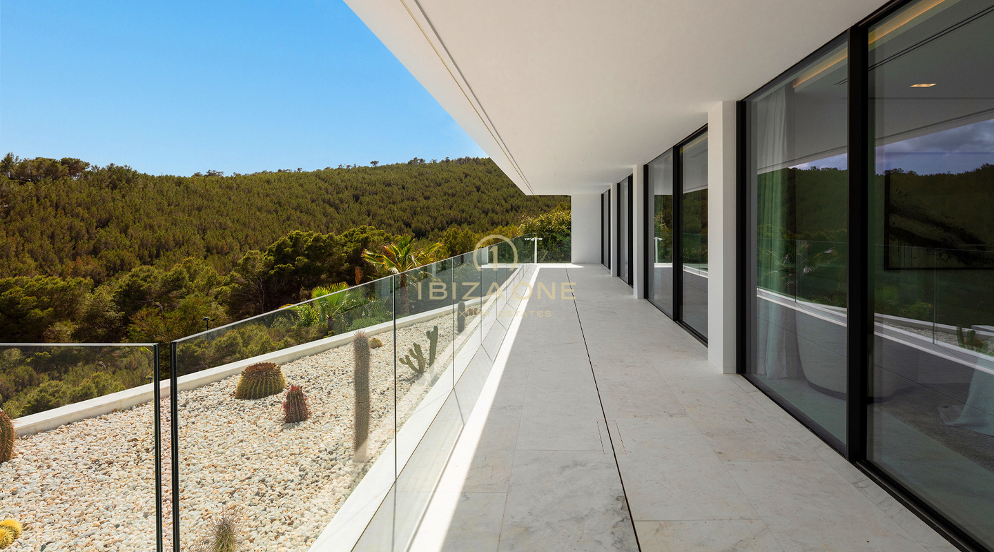 Newly Completed Ultra-Luxury Villa with Panoramic Sea and Formentera Views Minutes from Ibiza Town and the Marinas for Sale, Ibiza