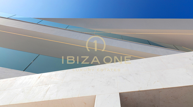 Villa de lujo moderna recién terminada con impresionantes vistas al mar cerca de la ciudad de Ibiza y los puertos deportivos en venta, Ibiza