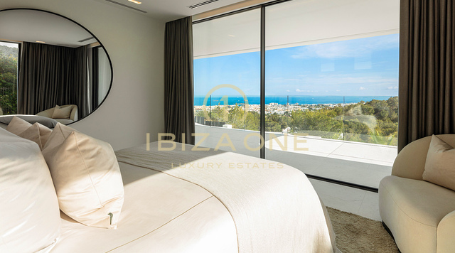 Newly Completed Ultra-Luxury Villa with Panoramic Sea and Formentera Views Minutes from Ibiza Town and the Marinas for Sale, Ibiza
