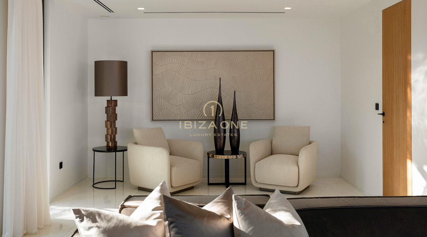 Newly Completed Ultra-Luxury Villa with Panoramic Sea and Formentera Views Minutes from Ibiza Town and the Marinas for Sale, Ibiza