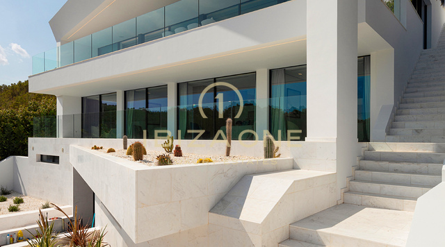 Newly Completed Ultra-Luxury Villa with Panoramic Sea and Formentera Views Minutes from Ibiza Town and the Marinas for Sale, Ibiza