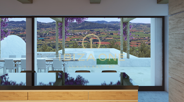 Prachtig luxe bouwproject met apart gastenverblijf en weids uitzicht op het landschap te koop, Ibiza - Prachtig luxe bouwproject met apart gastenverblijf en weids uitzicht op het landschap te huur, Ibiza