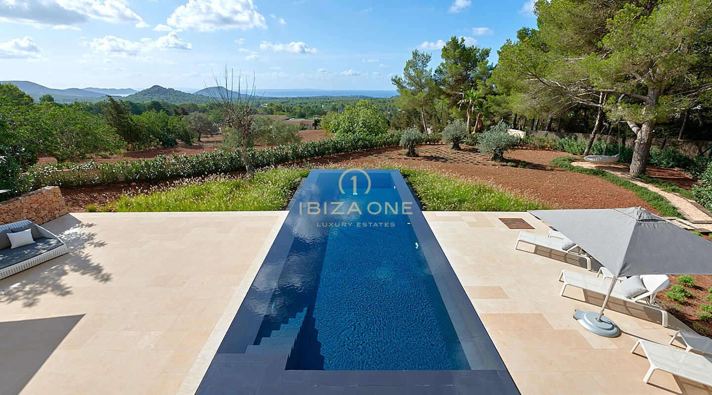 Propriété de luxe et moderne rénovée avec une maison d'hôtes séparée et une vue fantastique sur la mer à vendre, Ibiza - Propriété de luxe et moderne rénovée avec une maison d'hôtes séparée et une vue fantastique sur la mer à louer, Ibiza
