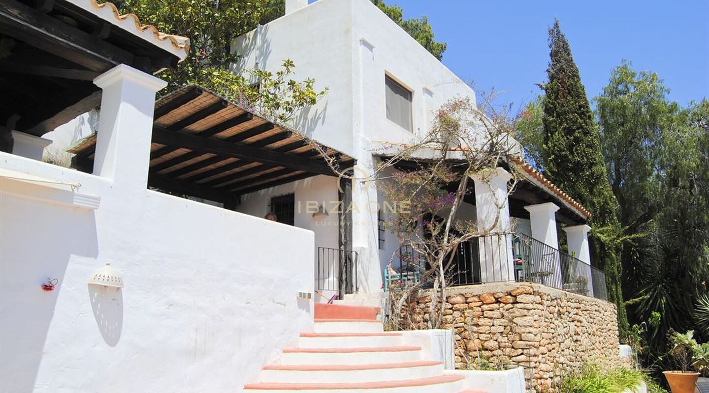 Splendida proprietà di lusso con privacy e vista su Dalt Vila e sul mare in vendita, Ibiza - Splendida proprietà di lusso con privacy e vista su Dalt Vila e sul mare in affitto, Ibiza