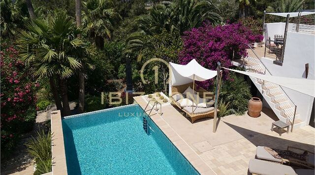 Splendida proprietà di lusso con giardino tropicale e vista su Dalt Vila in vendita, Ibiza - Splendida proprietà di lusso con giardino tropicale e vista su Dalt Vila in affitto, Ibiza