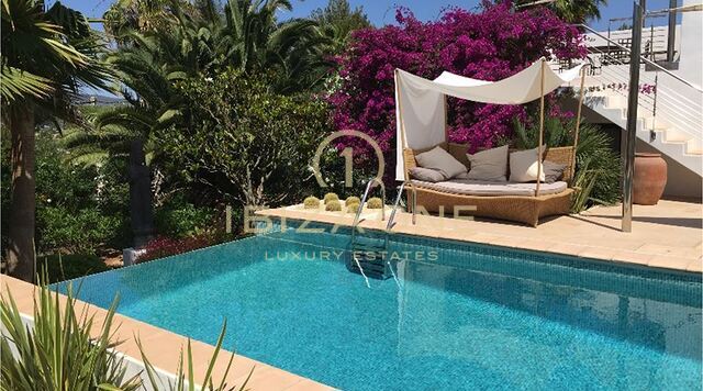 Splendida proprietà di lusso con giardino tropicale e vista su Dalt Vila in vendita, Ibiza - Splendida proprietà di lusso con giardino tropicale e vista su Dalt Vila in affitto, Ibiza