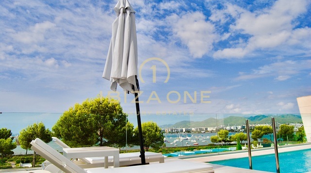 Exclusivo ático de lujo de 3 dormitorios en Es Pouet con vistas al mar y Dalt Vila en venta, Ibiza - Exclusivo ático de lujo de 3 dormitorios en Es Pouet con vistas al mar y Dalt Vila en alquiler, Ibiza