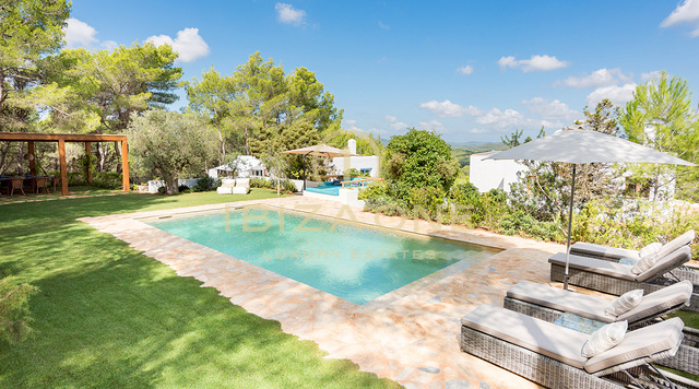 Large luxury property near Ibiza with countryside views for sale