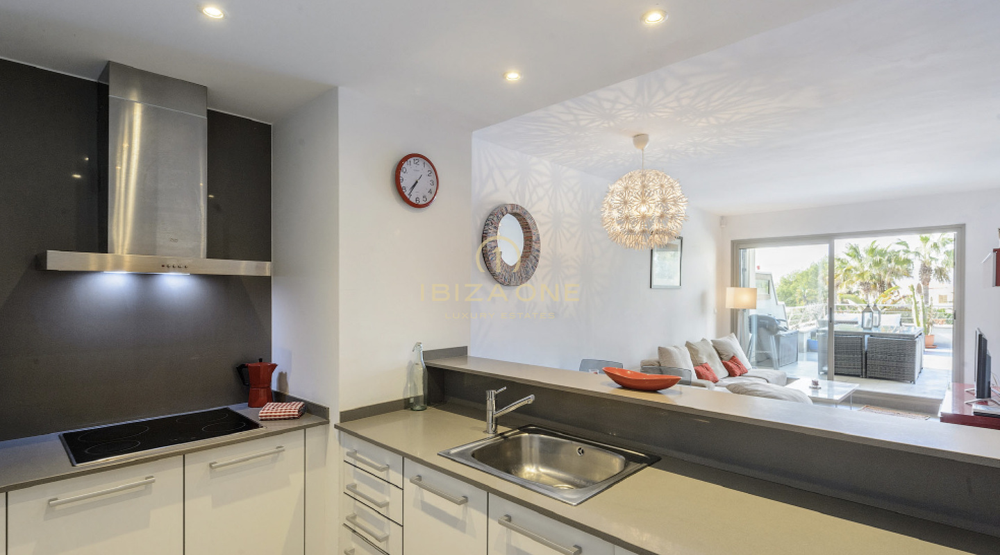 Nice luxury apartment with large terrace in well maintained complex for sale, Ibiza - Nice luxury apartment with large terrace in well maintained complex for rent, Ibiza