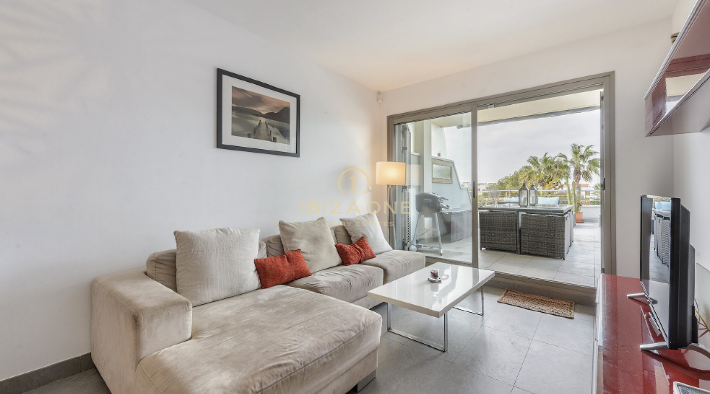 Mooi luxe appartement met groot terras in goed onderhouden complex te koop, Ibiza - Mooi luxe appartement met groot terras in goed onderhouden complex te huur, Ibiza