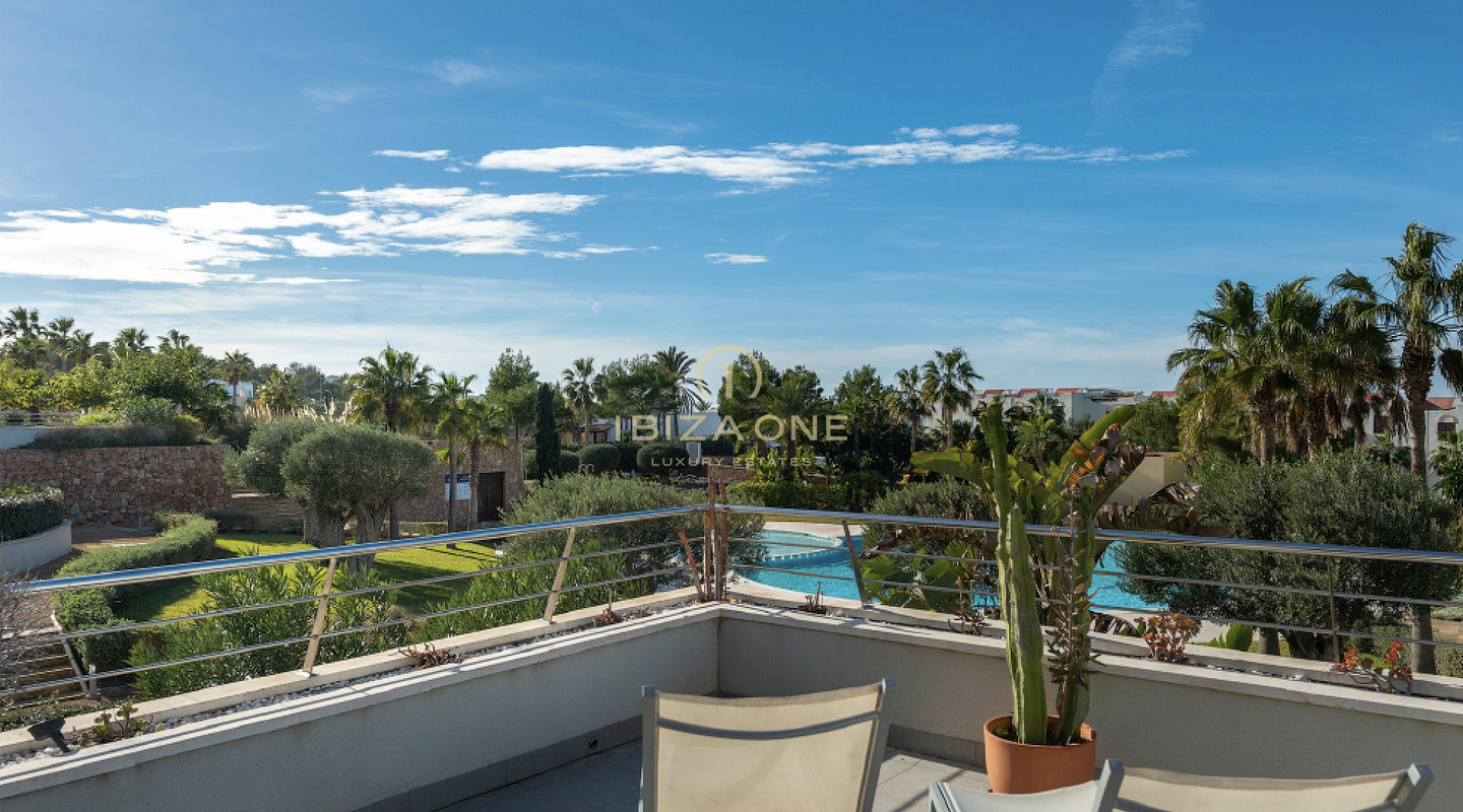 Schönes Luxusapartment mit großer Terrasse in gepflegter Anlage zu verkaufen, Ibiza - Schönes Luxusapartment mit großer Terrasse in gepflegter Anlage zu vermieten, Ibiza