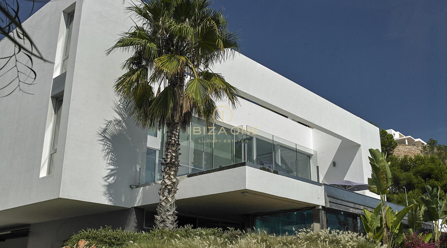 Moderne architectuur luxe villa met uniek zeezicht te koop, Ibiza - Moderne architectuur luxe villa met uniek zeezicht te huur, Ibiza
