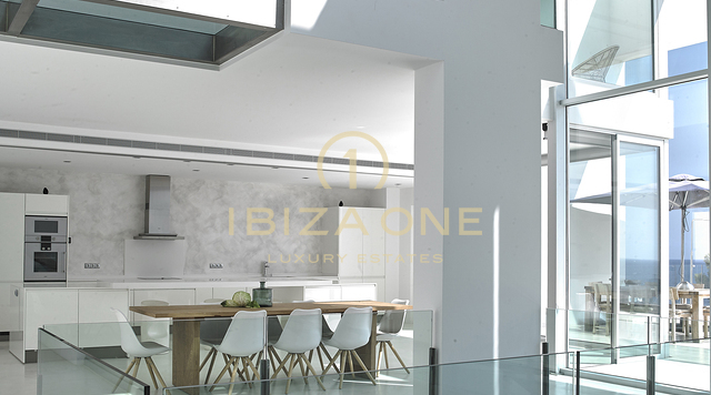 Moderne architectuur luxe villa met uniek zeezicht te koop, Ibiza - Moderne architectuur luxe villa met uniek zeezicht te huur, Ibiza