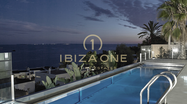 Villa de lujo de arquitectura moderna con vistas únicas al mar en venta, Ibiza - Villa de lujo de arquitectura moderna con vistas únicas al mar en alquiler, Ibiza