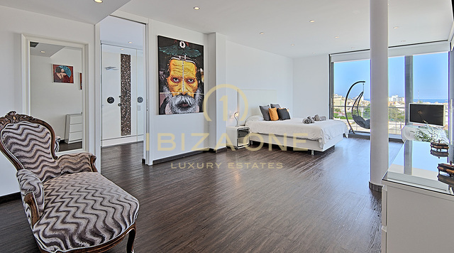 Villa de luxe moderne à vendre près d'Ibiza, Ibiza - Villa de luxe moderne à louer près d'Ibiza, Ibiza - La villa dispose d'une licence de location touristique avec le numéro suivant ET-0269-E