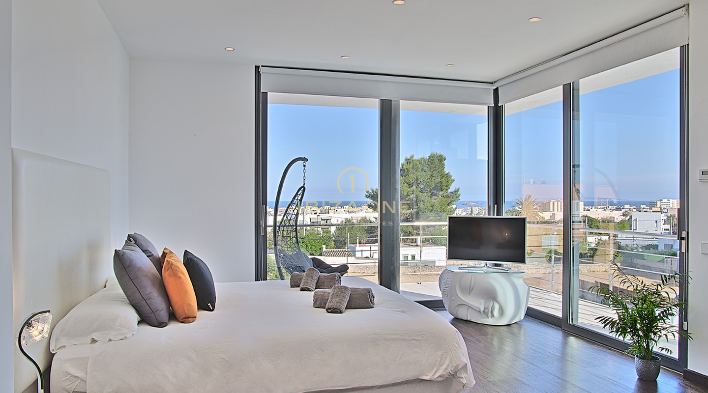 New luxury modern villa near Ibiza town for sale, Ibiza - New luxury modern villa near Ibiza town for rent, Ibiza - the villa has a touristic rental license with following number ET-0269-E