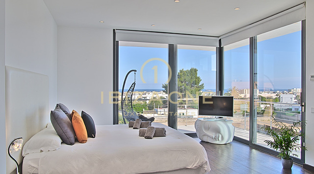 New luxury modern villa near Ibiza town for sale, Ibiza - New luxury modern villa near Ibiza town for rent, Ibiza - the villa has a touristic rental license with following number ET-0269-E