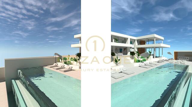 New luxury project with sea views in Vista Alegre for sale, Ibiza - New luxury project with sea views in Vista Alegre for rent, Ibiza