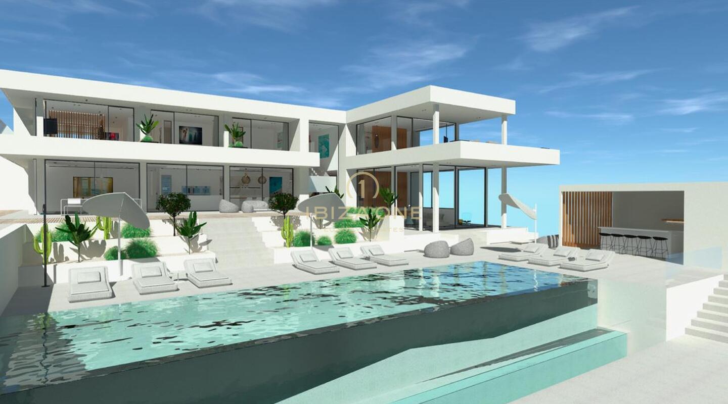 Nuovo progetto di lusso con vista mare a Vista Alegre in vendita, Ibiza - Nuovo progetto di lusso con vista mare a Vista Alegre in affitto, Ibiza
