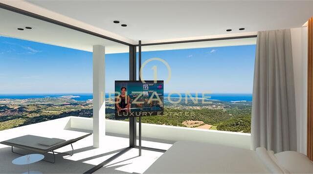 Nieuw luxe project met zeezicht in Vista Alegre te koop, Ibiza - Nieuw luxe project met zeezicht in Vista Alegre te huur, Ibiza