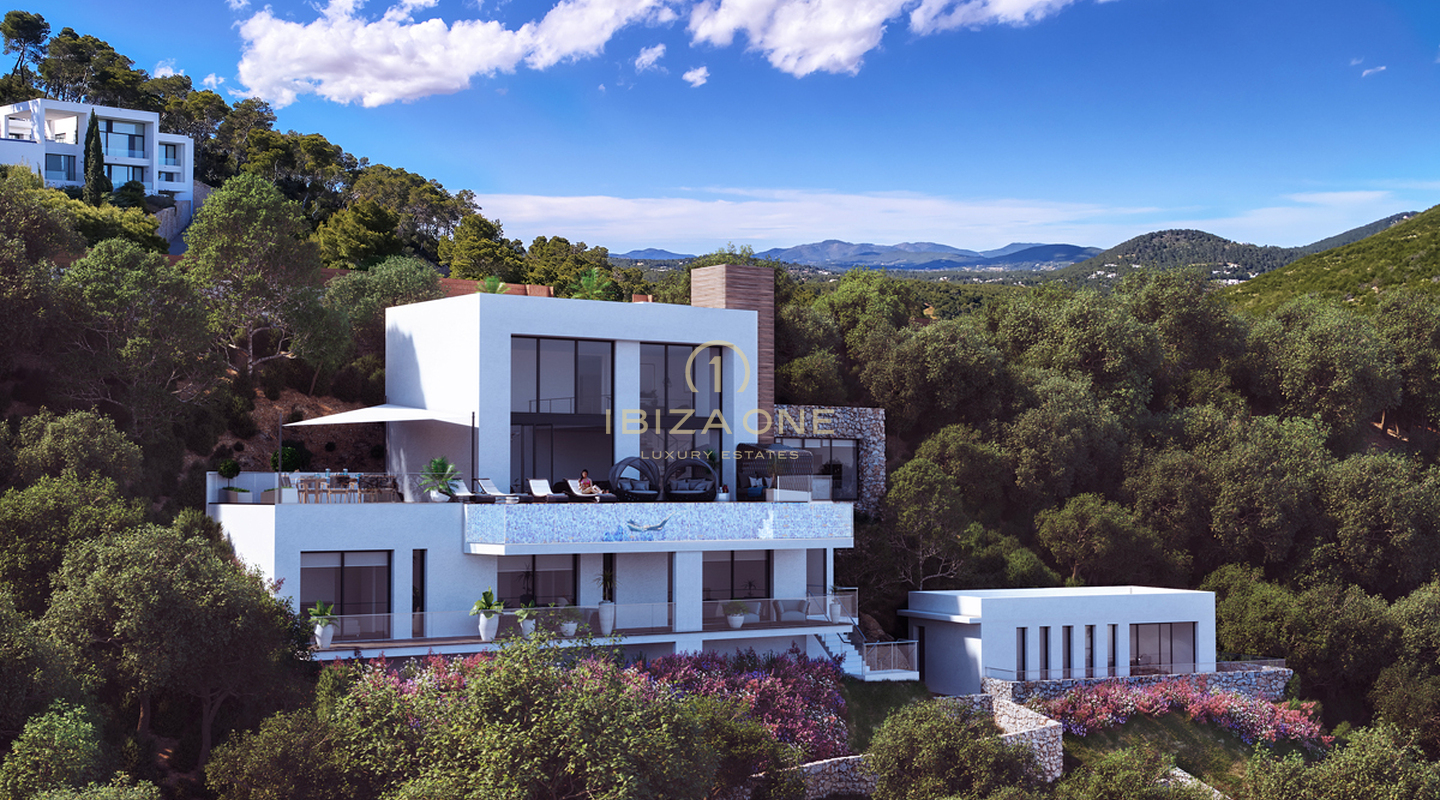 Luxury Sea view plot with building license for sale in Roca Llisa, Ibiza - Luxury Sea view plot with building license for rent in Roca Llisa, Ibiza