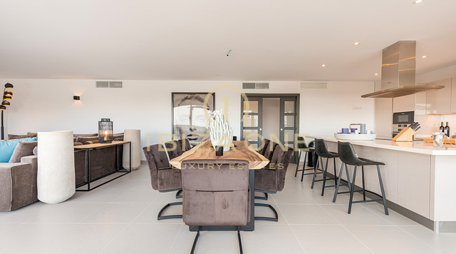 Penthouse de luxe moderne avec vue sur la mer et la vieille ville à vendre, Ibiza - Penthouse de luxe moderne avec vue sur la mer et la vieille ville à louer, Ibiza