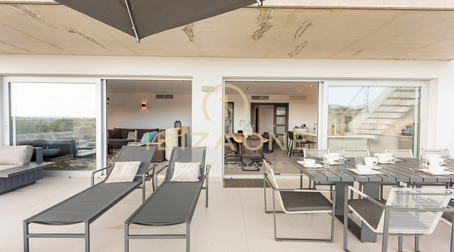 Modern luxury penthouse with views to the sea and the old town for sale, Ibiza - Modern luxury penthouse with views to the sea and the old town for rent, Ibiza